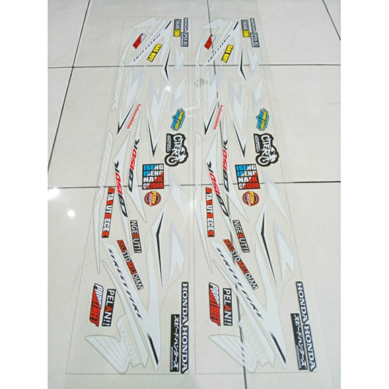 Jual striping transfaran cb150r v3 | Shopee Indonesia