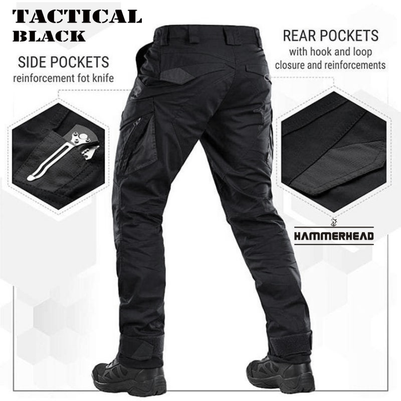 Jual HAMMERHEAD CELANA TACTICAL OUTDOOR BLACK Shopee Indonesia