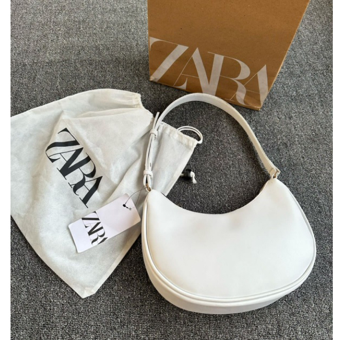 TAS BAHU WANITA READY STOK SHOULDER BAG ZARA PREMIUM FREE POUCH DAN  PAPERBAG || TAS ZARA PREMIUM