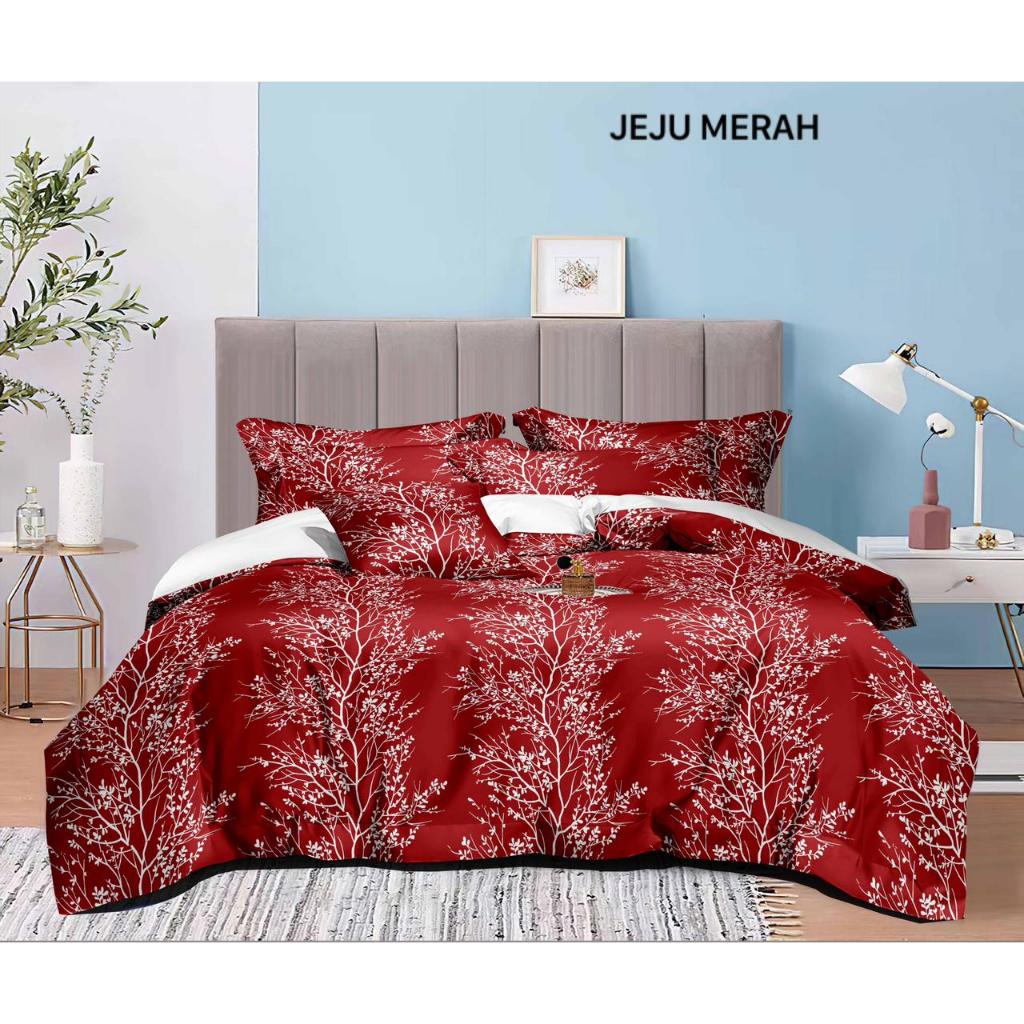 Jual BIGSALE!!!SUNGJAE BEDCOVER SET 1 SET BEDCOVER KOTAK-KOTAK MOTIF ...