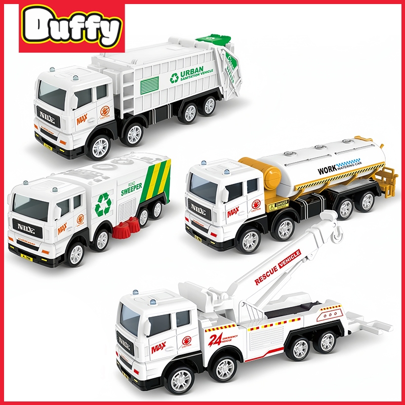 Jual Duffy toys 1:55 Mainan truk sanitasi Daya gesekan Hadiah mainan ...