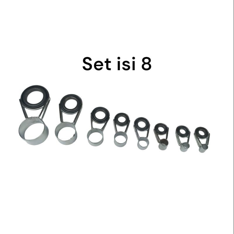 Jual Ring Joran Tegek / ring guide tegek isi 8 | Shopee Indonesia