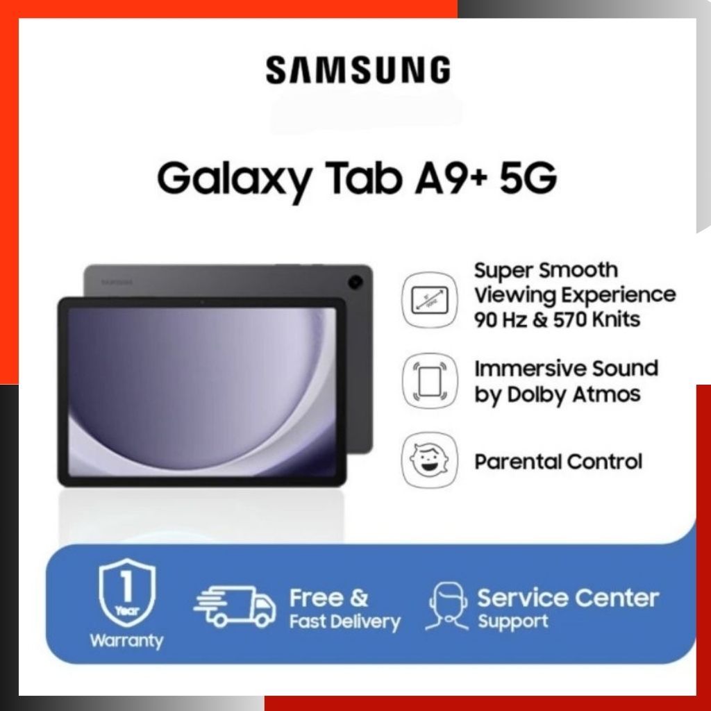 Jual SAMSUNG Galaxy Tab A9 Plus 5G [8/128GB] Garansi Resmi SEIN 1 Tahun ...