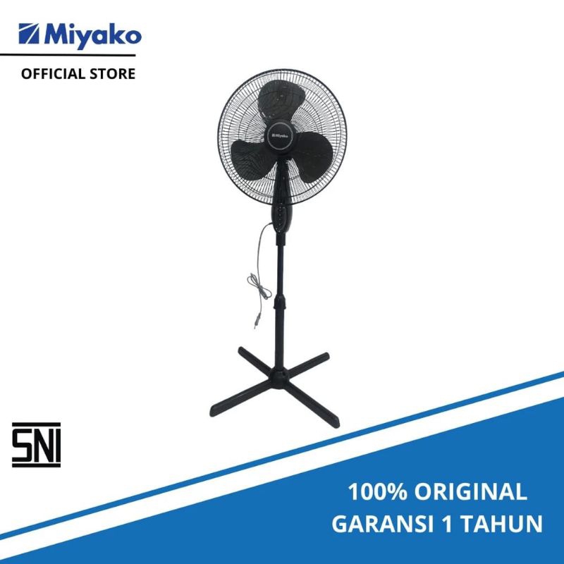 Jual Kipas Angin Berdiri 16" MIYAKO KAS-1618 B GB BK ( Stand Fan 16 ...