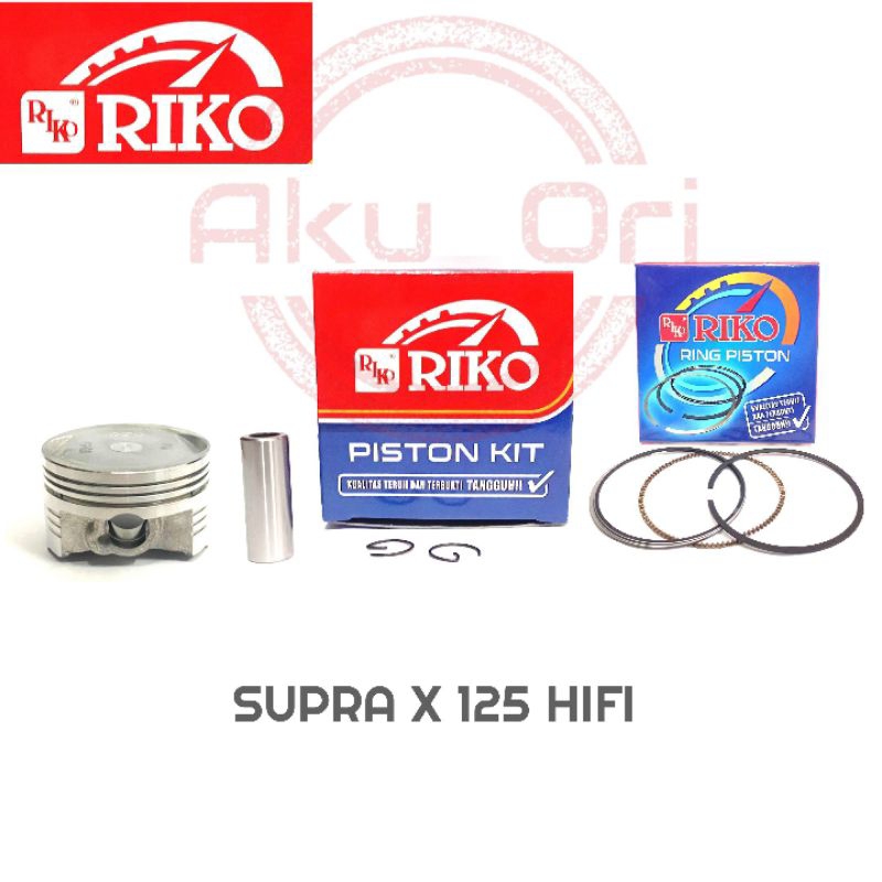 Jual PISTON KIT SUPRA X 125 HI KYZ RIKO blade 125 fi Shopee Indonesia