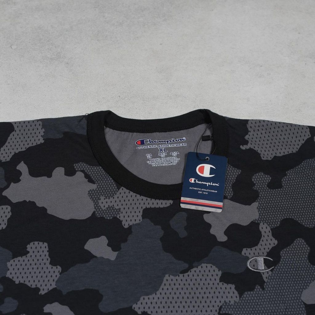 Jual T-Shirt Champion Camo Print Shirt Shopee Indonesia