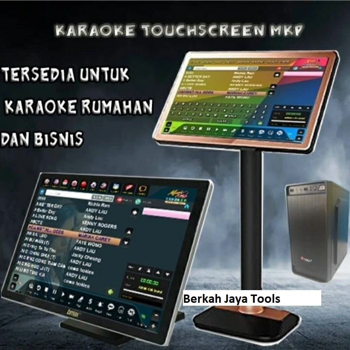 Jual Paket Cpu Pc Karaoke Monitor Touchscreen 19 Inch Shopee Indonesia