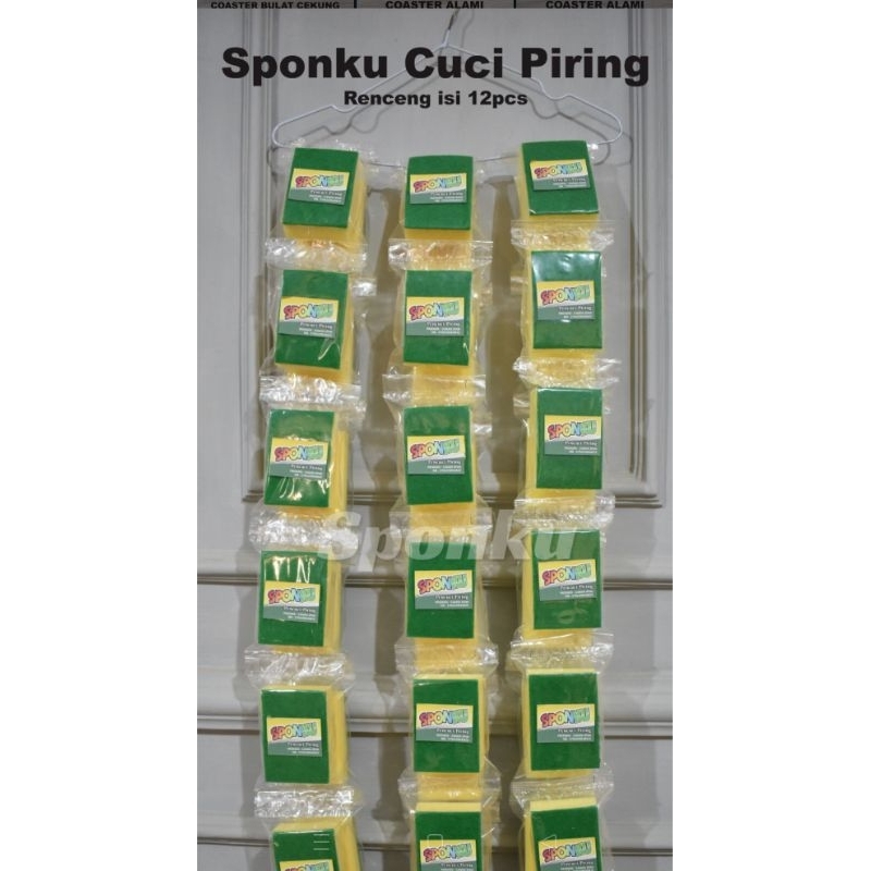 Jual Spon renceng isi 12 pcs | Shopee Indonesia