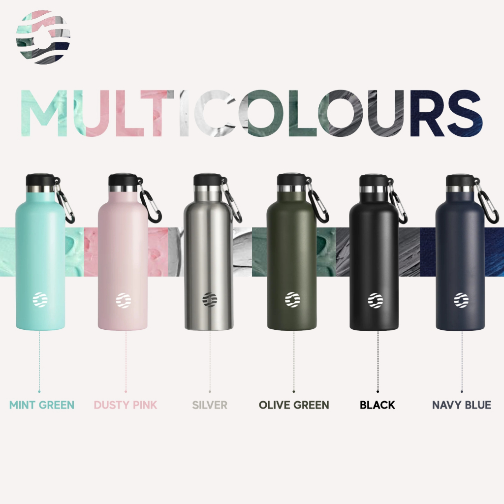 Jual FJbottle - SR2100 Botol Minum Tumbler Olahraga Stainless Steel ...