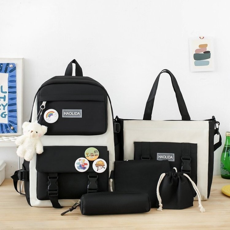 201910 Tas Punggung Sekolah 4 in 1 Ransel Wanita Backpack Cewek LT2240 BQ3589 JTF8231 CR8031 GT1989