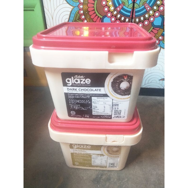 Jual Timba Collata Glaze Wadah Makanan 5kg wadah serbaguna Bersih Mulus ...
