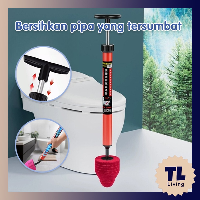 Pompa Stura Scarichi A Pressione Stantuffo Per WC Sturalavandini - Foto 13