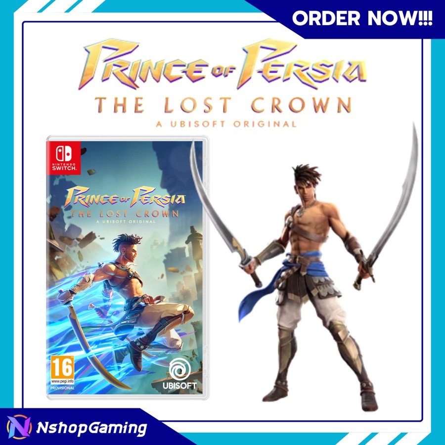 Jual Prince of Persia: The Lost Crown Nintendo Switch/Kaset Nintendo ...