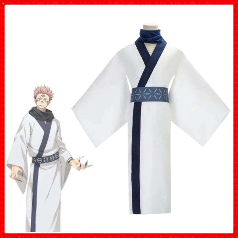 Jual JUJUTSU KAISEN Anime Cosplay Ryomen Sukuna Costume Kimono Hanfu ...