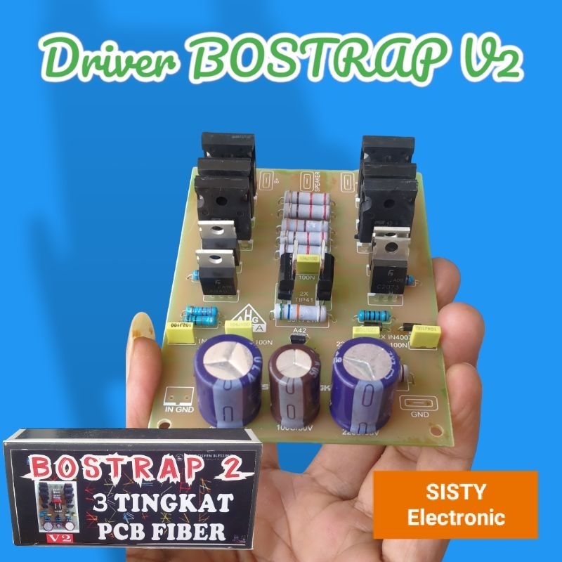 Jual Kit Driver BOSTRAP V2 Pcb Feber Low Sub Karakter ALFA Ahg | Shopee
