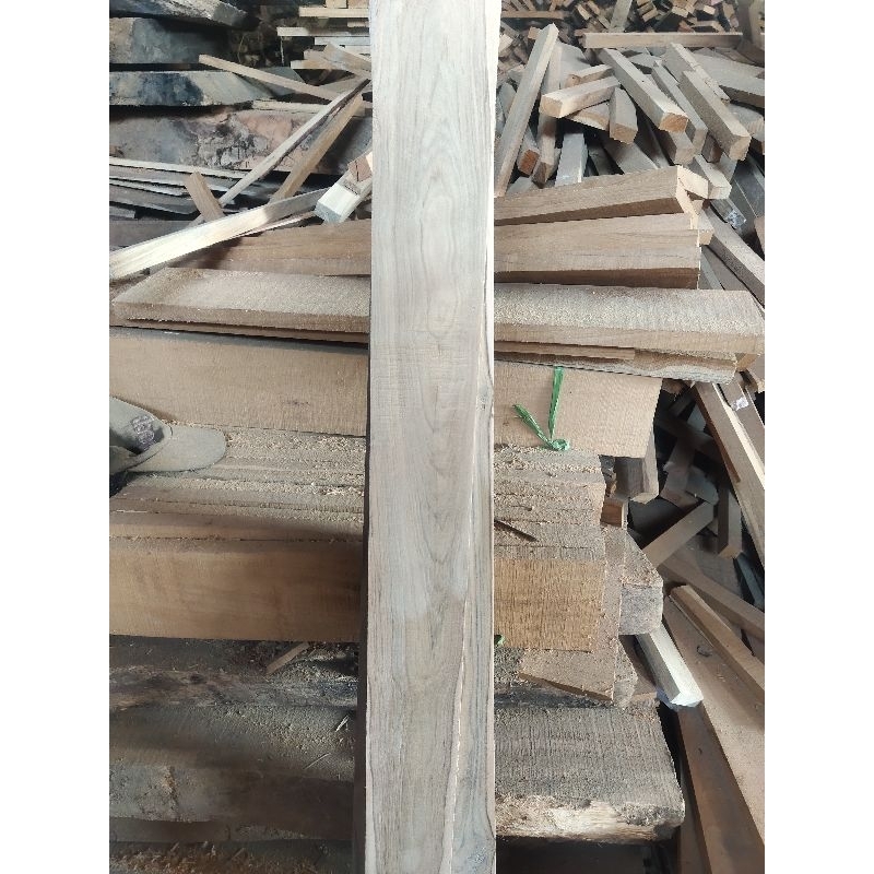 Jual Papan Kayu Jati Perhutani Serut Halus Ukuran 0,5x5panjang100cm ...