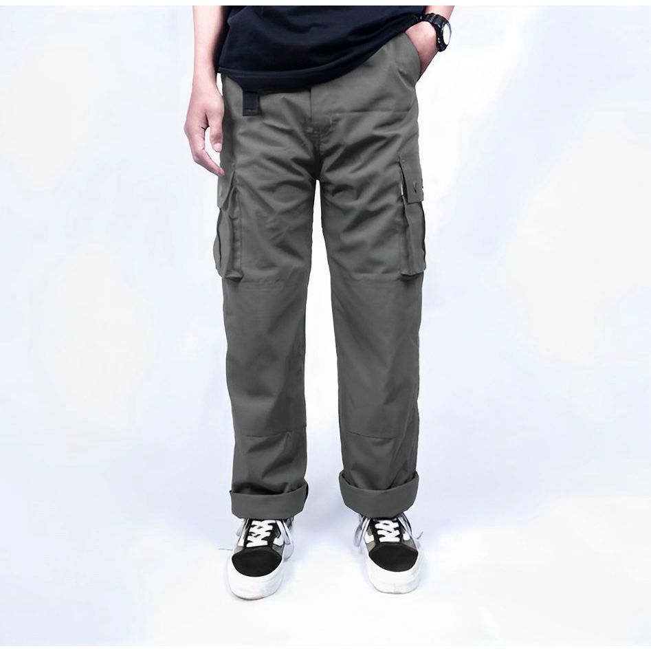 Celana Cargo pants Long Black Celana Pria Cargo ZERONINE Celana Regular  Cargo ZERONINE Celana Cargo Panjang CELANA CARGO Vintage Celana Cargo Gaul