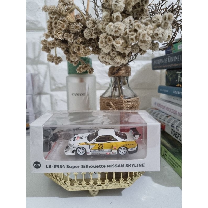 Jual CM Model Nissan LBWK R34 Putih | Shopee Indonesia
