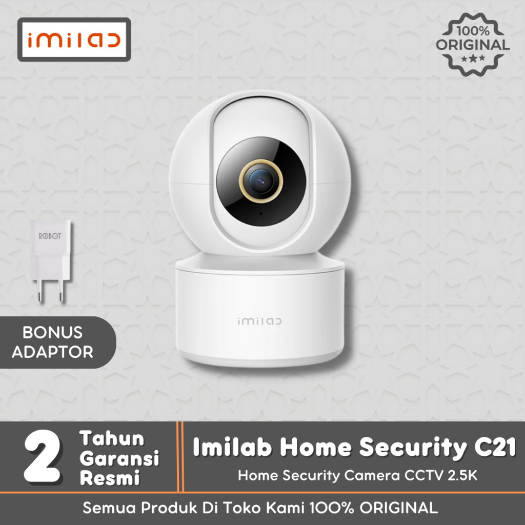 Jual IMILAB C21 Smart Home Security Camera 2.5K Human Detection ...