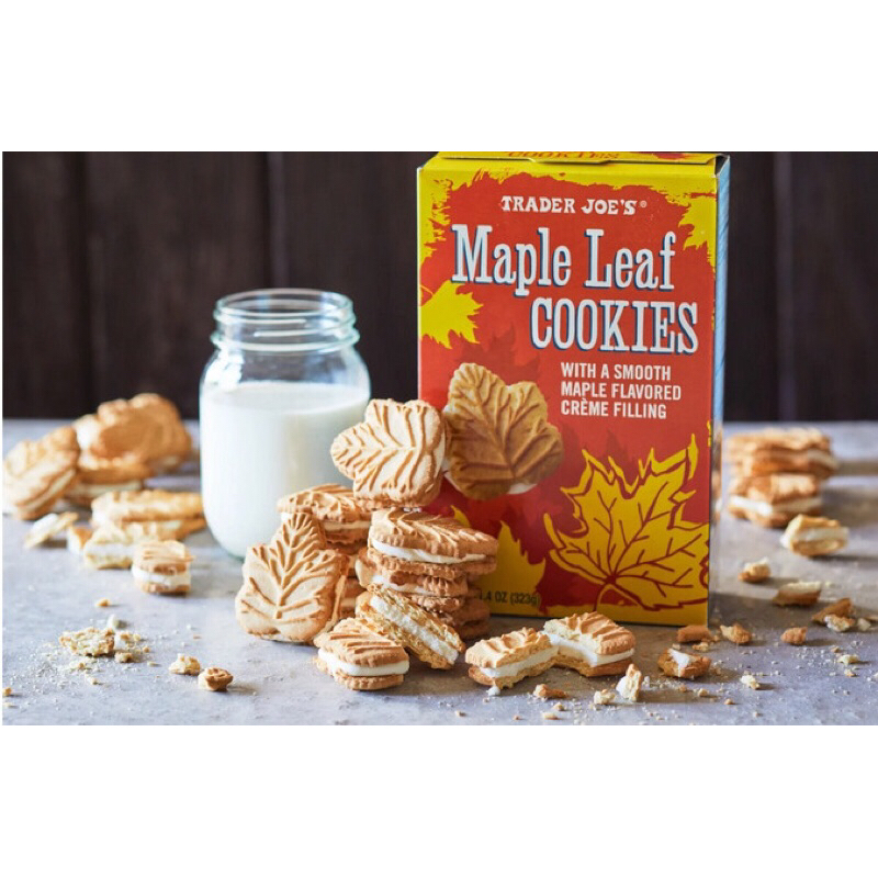 Jual Trader Joe's Maple Leaf Cookies 323gr Shopee Indonesia