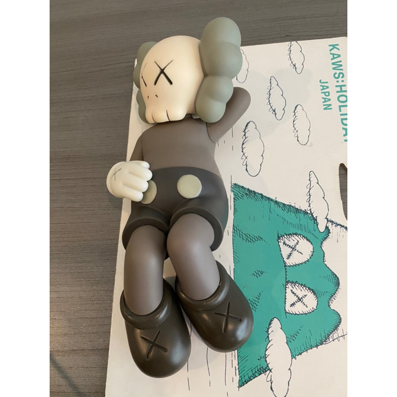 Jual Figure Kaws Holiday : Japan Sleeping Version Brown Grey PVC Bug ...
