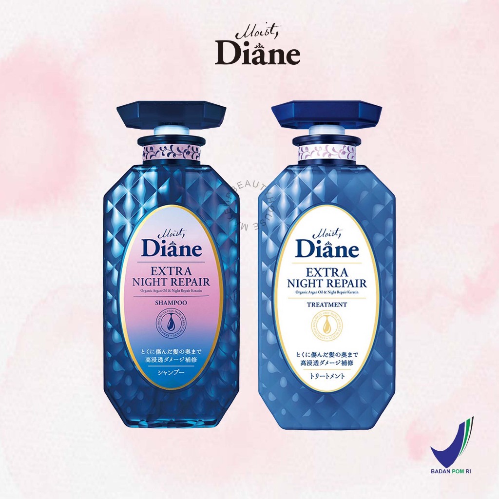 Jual MOIST DIANE Extra Night Repair Shampoo 450ml | Extra Night Repair ...