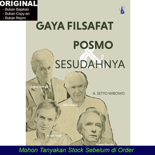 Jual Gaya Filsafat Posmo dan Sesudahnya dari Michel Henry, Jacques ...