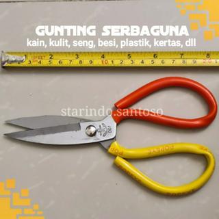 Jual Gunting popeye kodok 8 inci besi kain kulit seng garment serbaguna ...