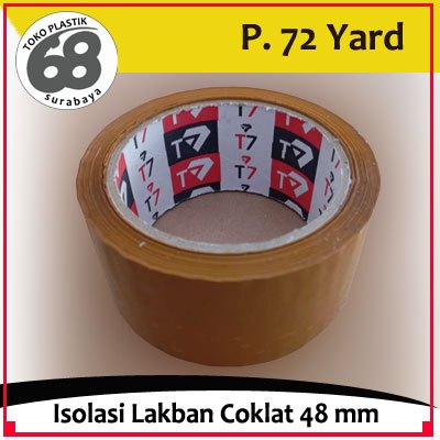 Isolasi Lakban Coklat Lebar 48 cm