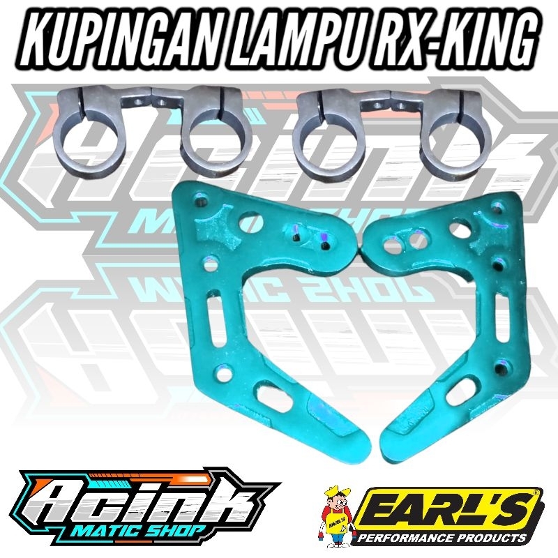 Jual Kupingan Lampu Pangkon Breket Lampu Rx King Mp Tiger Gl Vixion Klx Shopee Indonesia