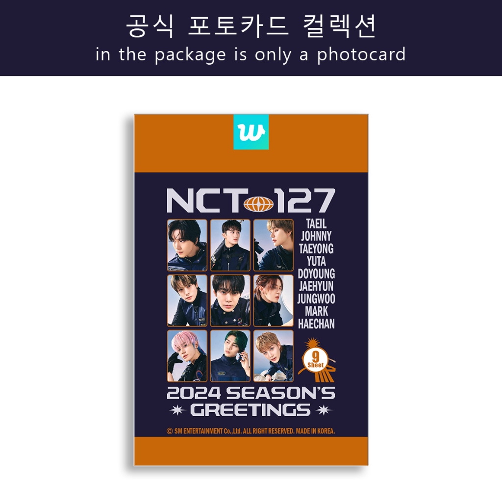 Jual NCT 127 SEASONS GREETINGS 2024 Shopee Indonesia