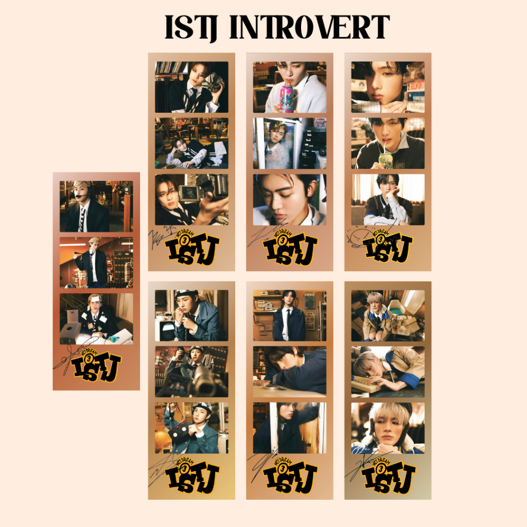 Jual PHOTOSTRIPS NCT DREAM ISTJ EXTROVERT INTROVERT TANDA TANGAN ...
