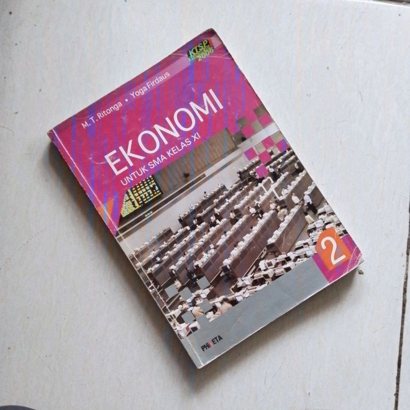 Jual Buku EKONOMI 2 SMA Kls XI KTSP 2006 M Ritonga Phibeta Original ...