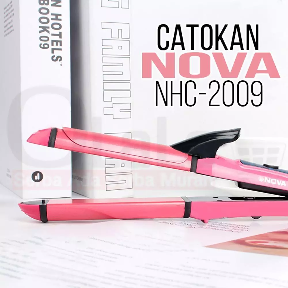 HOPE STORE Catok 2 In 1 Lurus Keriting Ceramic | AutoStock