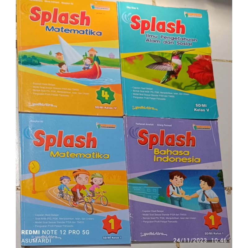 Jual Splash Kelas 1 4 5 SD/MI Kurikulum Merdeka | Shopee Indonesia