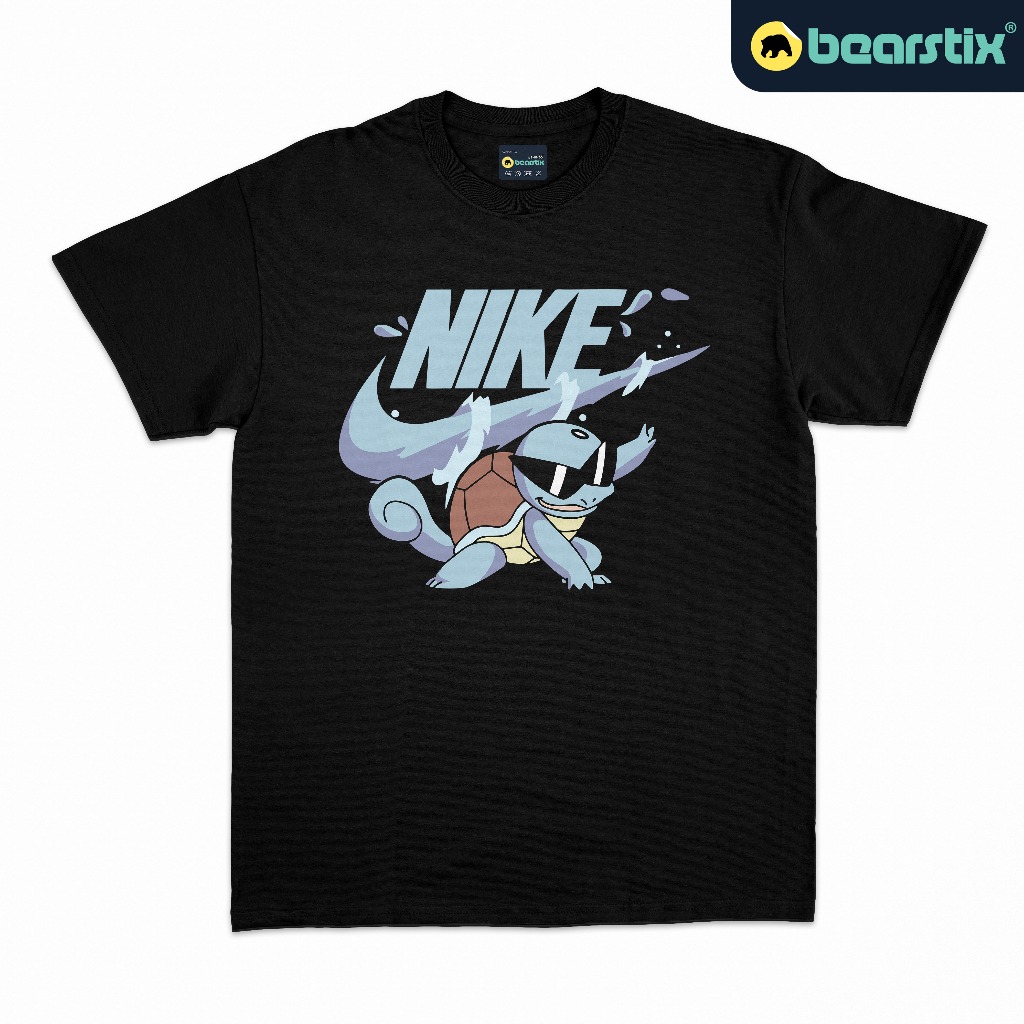 Nike Magliette Pokemon Nike X Snorlax Anime Embroidered Sweatshirt