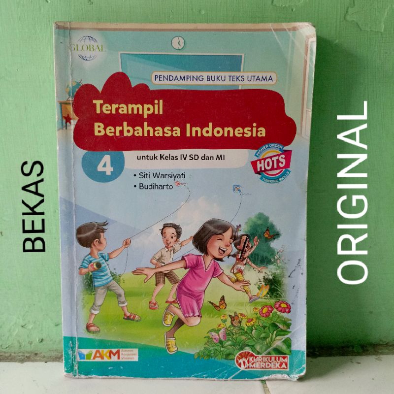 Jual Buku Terampil Berbahasa Indonesia Kelas 4 IV SD MI HOTS AKM Global ...