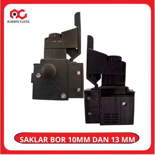 Jual Saklar Bor Listrik 13 mm Bolak Balik Switch Bor Variable Speed ...