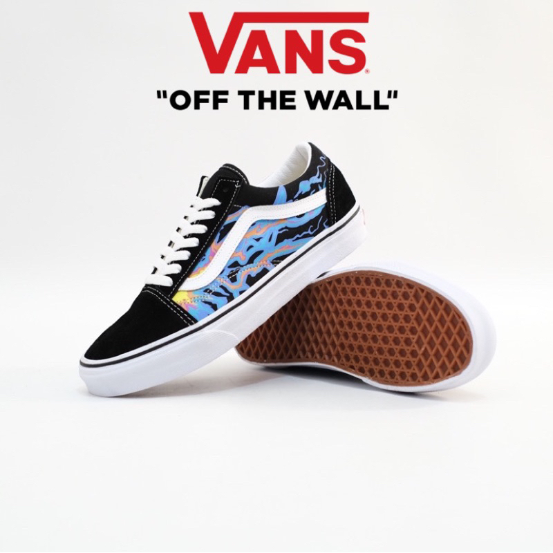HOT Vans Old Skool Flame Wall New Flame Vans Vans Old Skool