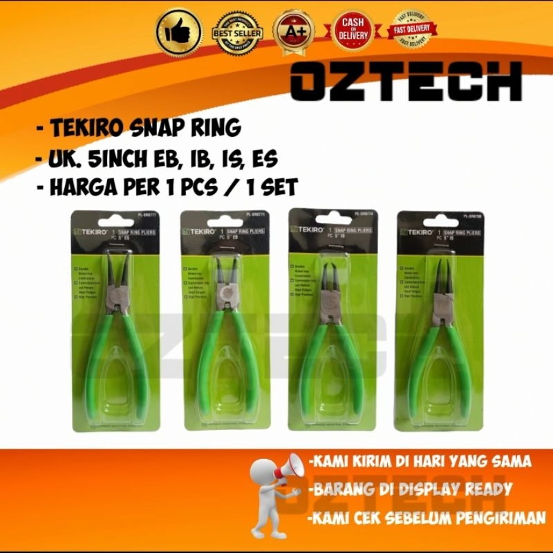 Jual Tang Snap Ring Tekiro Inch Snapring Tekiro Inch Shopee Indonesia