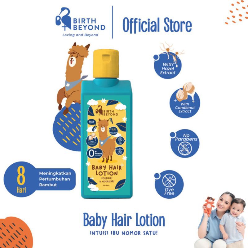 Jual Birth Beyond Baby Hair Lotion 100 ml | Shopee Indonesia