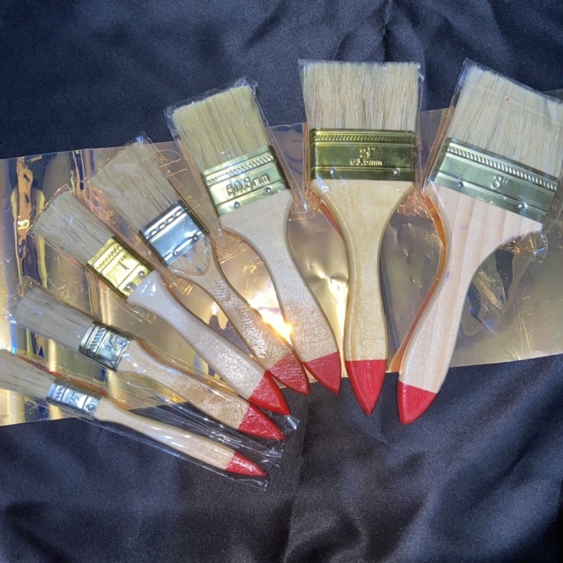 Jual KUAS CAT Ukuran 2 inch Lengkap Gambar Lukis Tembok Kanvas Paint ...