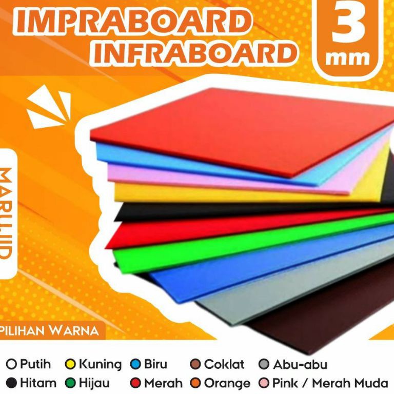Jual Tren Terbaru.. INFRABOARD IMPRABOARD 100X75cm Tebal 3mm PP BOARD ...