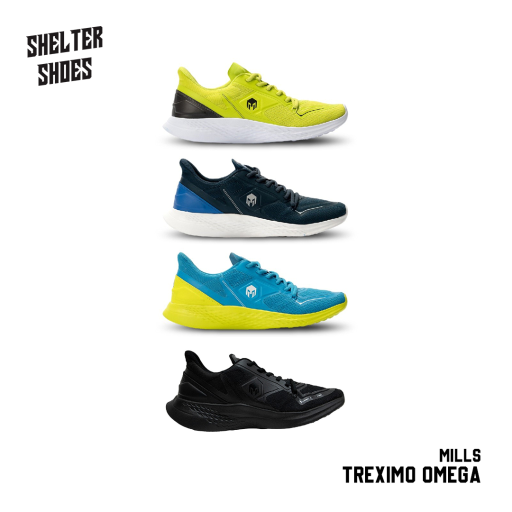 Jual SEPATU RUNNING MILLS RUNNING TREXIMO OMEGA 4 WARNA ORIGINAL SEPATU ...