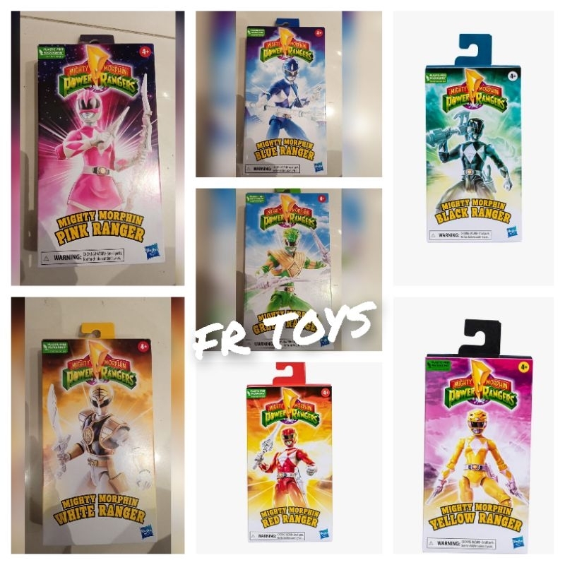 Jual Power Rangers Mighty Morphin 30th Anniversary White Green Blue ...