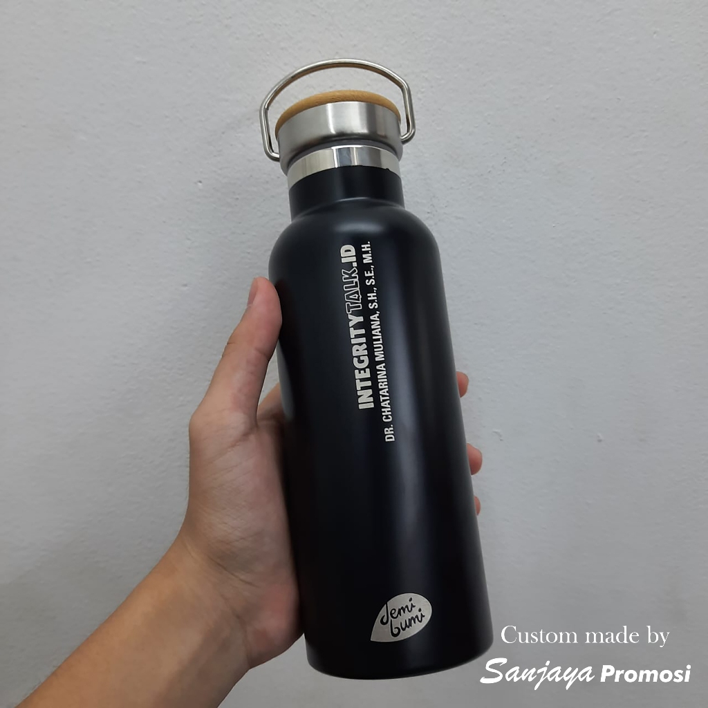 Jual Tumbler Arizona Tutup Bambu Vacuum Insulated Tumbler Stainless ...