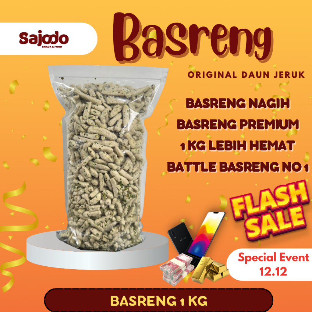 Jual [FLASH SALE] Basreng Ori Daun Jeruk 1 KG | Shopee Indonesia