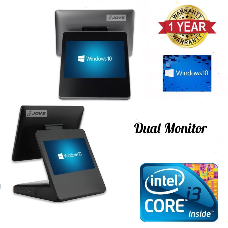 Jual Mesin Kasir All In One Pc Core I Dual Monitor Touchscreen