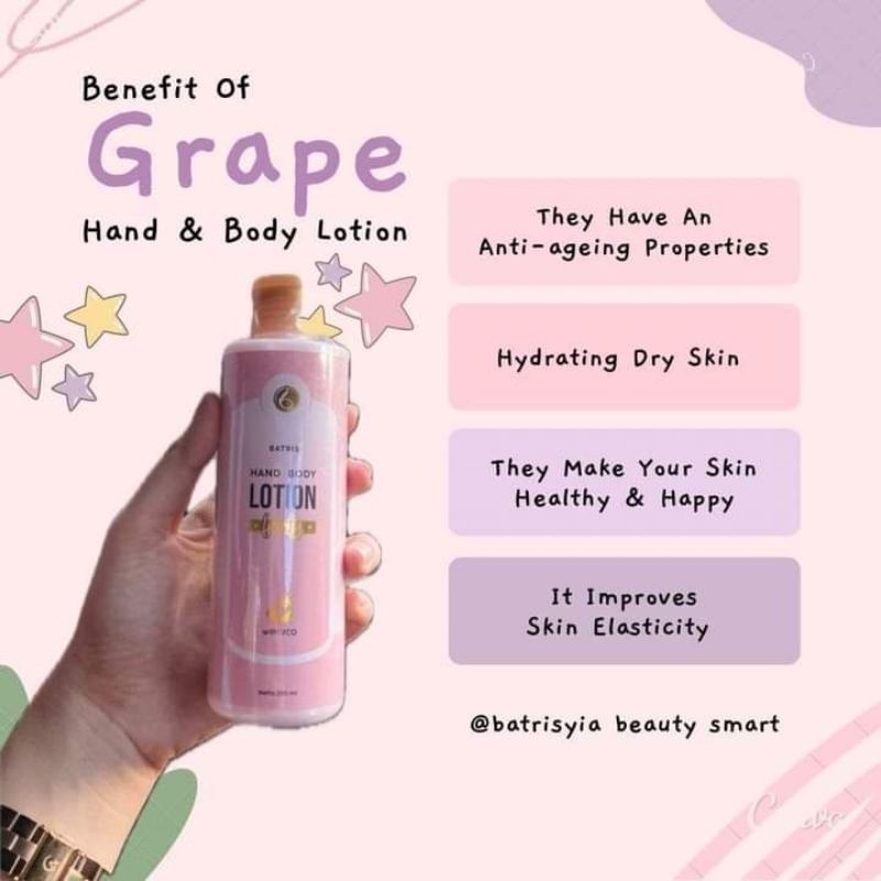 Jual hand body lotion Fruity batrisyia Herbal (tidak lengket dan nyaman