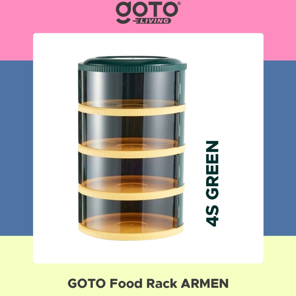 Jual Modern..!! Goto Armen Tudung Saji Food Rack Storage Rantang Susun ...
